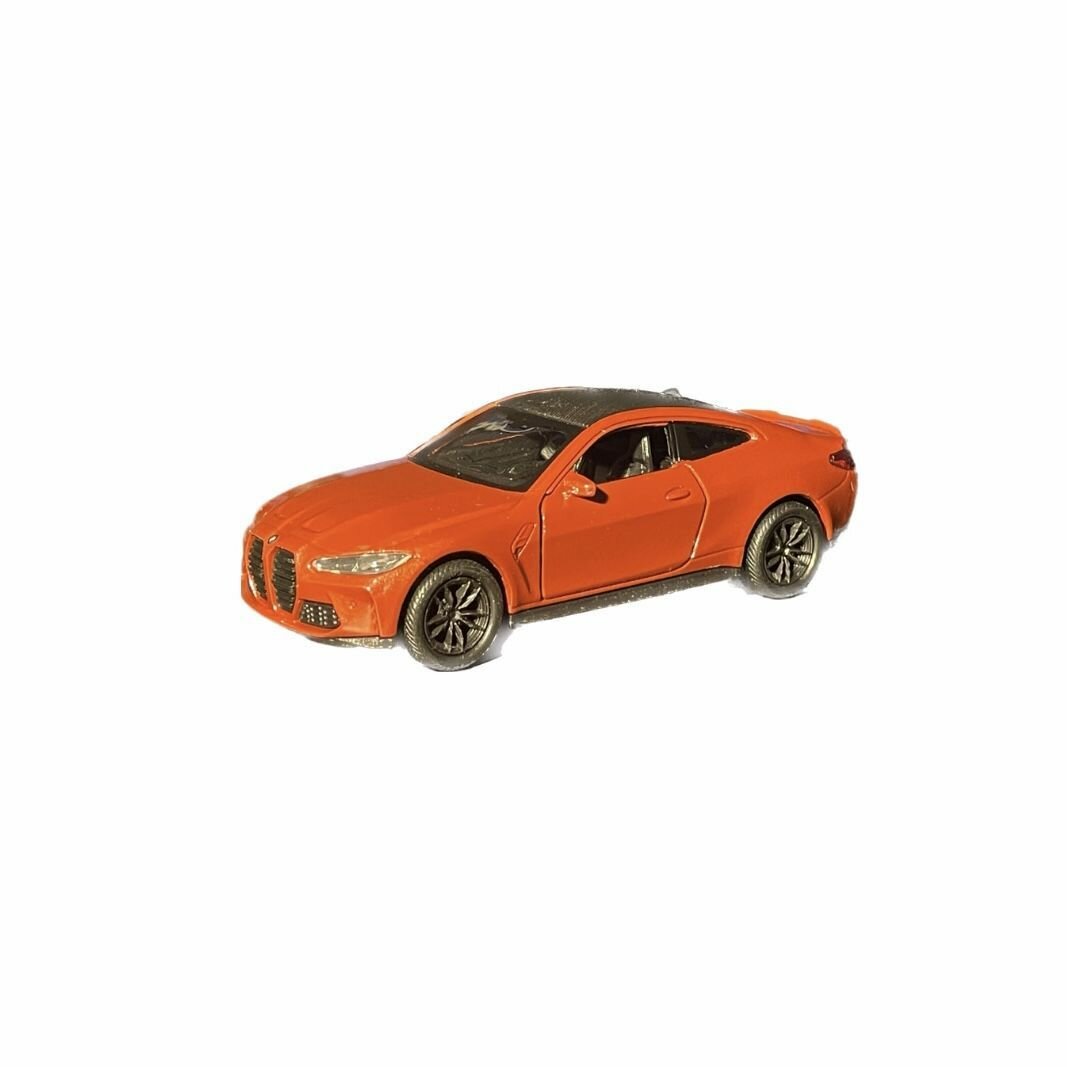 Машинка WELLY BMW M4 Красная / модель машины 1:38 с пружинным механизмом