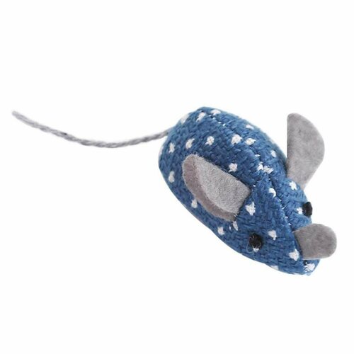 Nobby Игрушка для кошек Мышка в горошек, 7 см