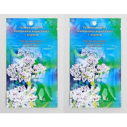 Когтедралка Травяная смесь для когтеточки Домашняя, 2 шт