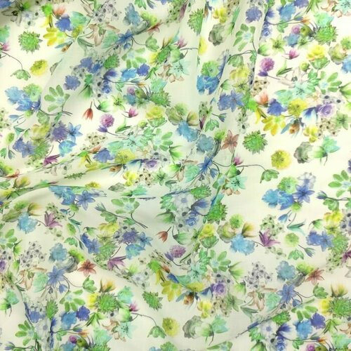 Ткань плательная принт 100 хлопок италия 50 cm*148 cm