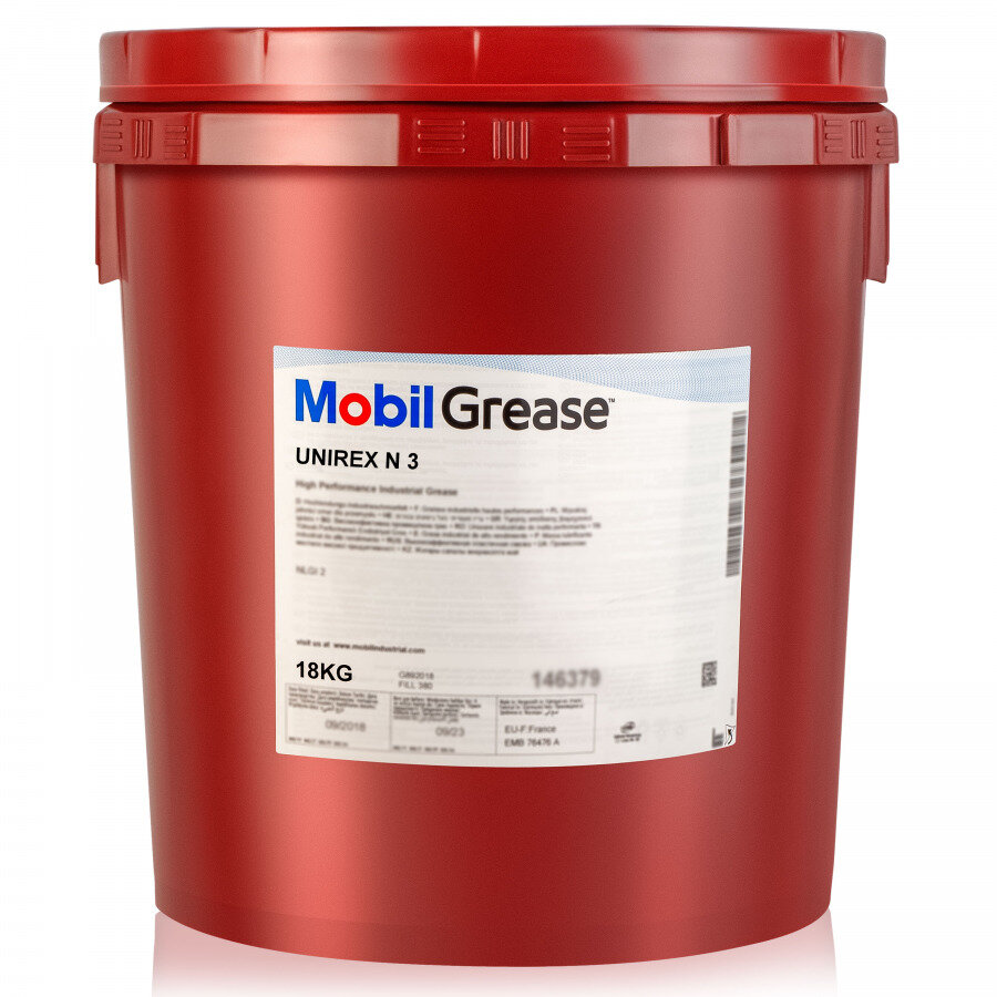 Пластичная смазка Mobil Unirex N 3 18KG