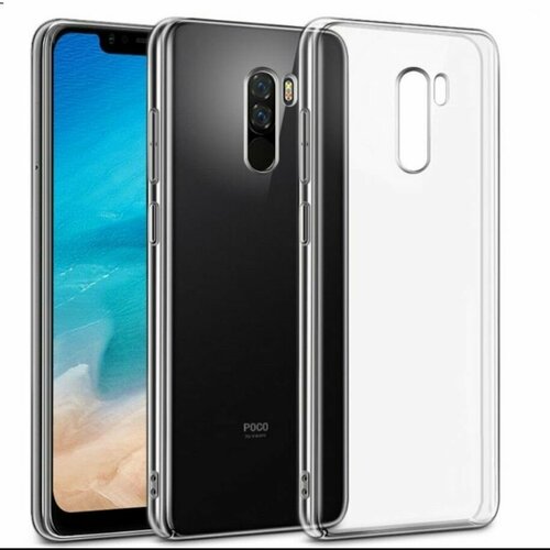 Силиконовый прозрачный чехол для Xiaomi, Pocophone F1, сяоми ми покофон ф1 ультратонкий силиконовый чехол накладка для xiaomi pocophone f1 с принтом снежные горы