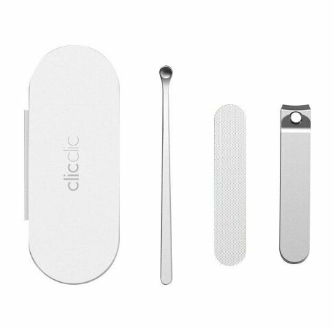 Набор для маникюра Маникюрный набор Xiaomi Hoto Clicclic Professional Nail Clippers Set 3 предмета