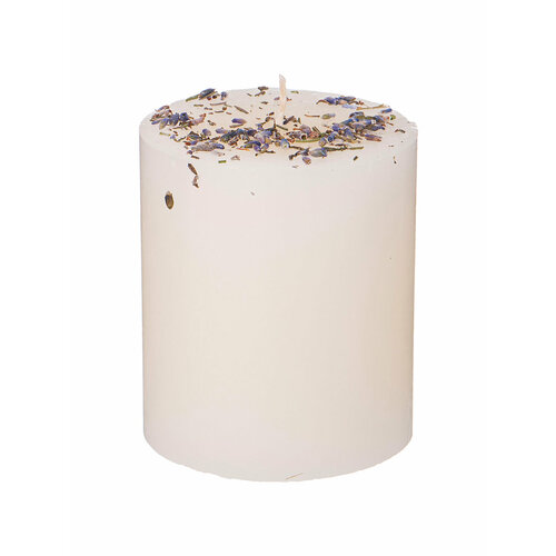 Свеча Новый Год Adpal, столбик ароматизованная, 8 см
