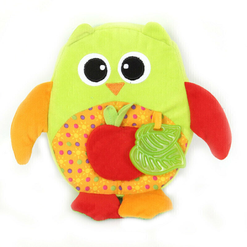 Развивающая игрушка I-baby Сова с яблоком 22 см