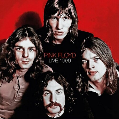 Виниловая пластинка Pink Floyd. Live 1969. Red (2 LP)