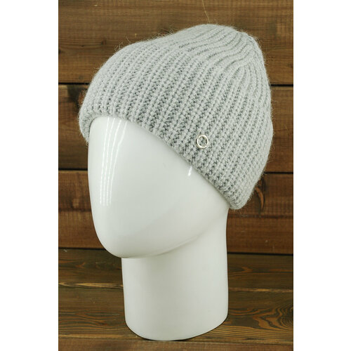 фото Шапка бини marhatter, размер 54/56, серый