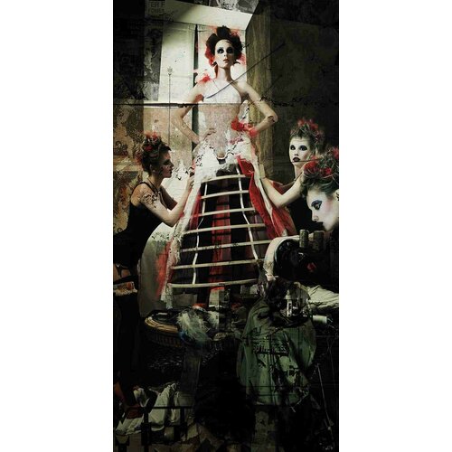 Панно на алюминии 100х200 ART 023 Дизайн Momenti Lab