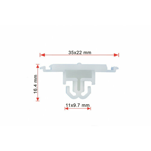 Крепеж 10 шт AVERS 4A0853825-10