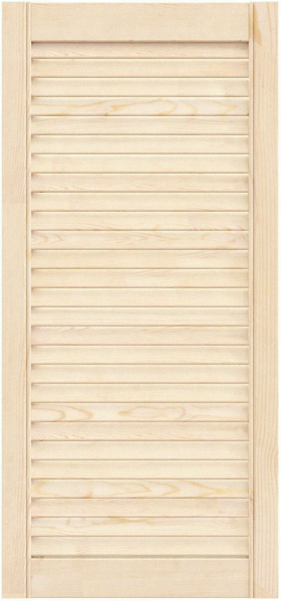 фото Дверца жалюзийная 985х394х20 мм сосна сорт А