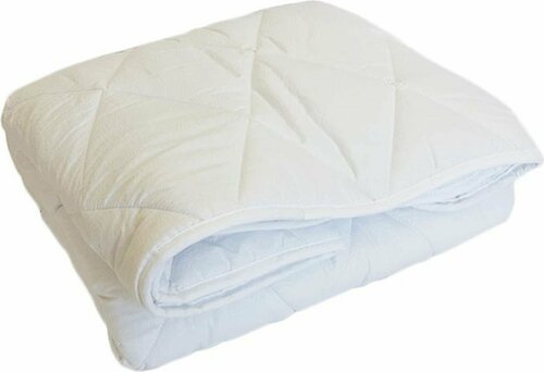 Одеяло Bellatex Comfort лебяжий пух стеганое 140x200 см белое