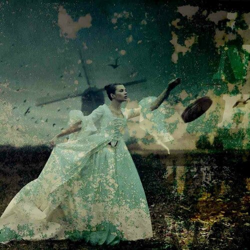 Панно на алюминии 120х120 ART 024 Дизайн Momenti Lab