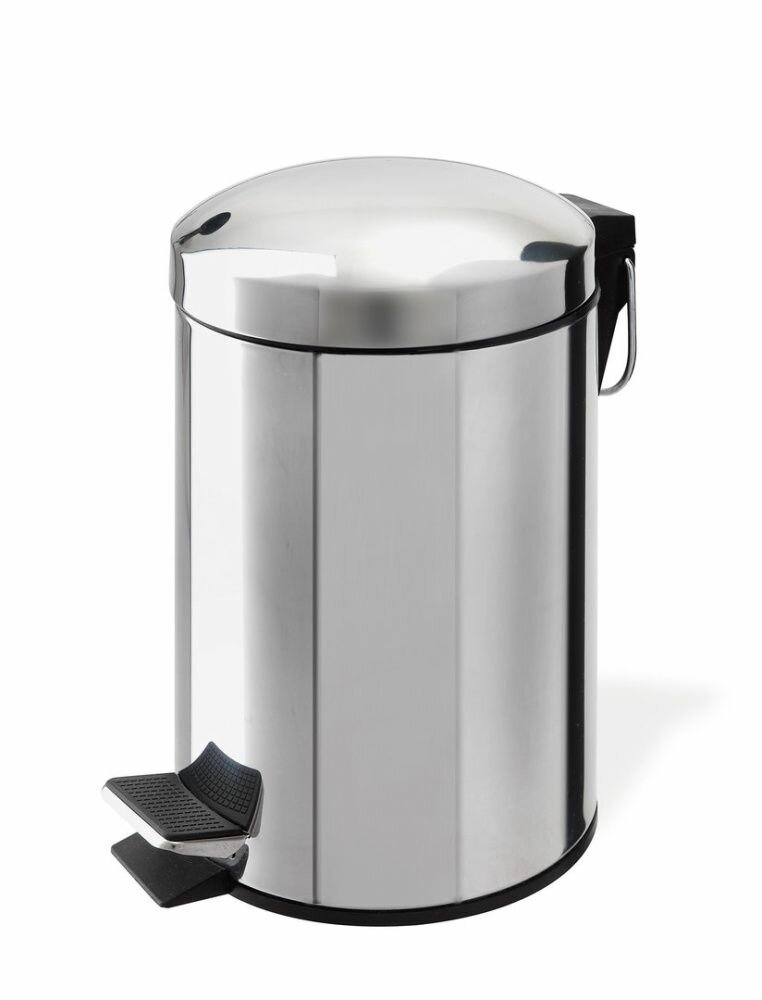 Контейнер для мусора Stil Haus 478-3L(55) с педалью 3 л полированная сталь