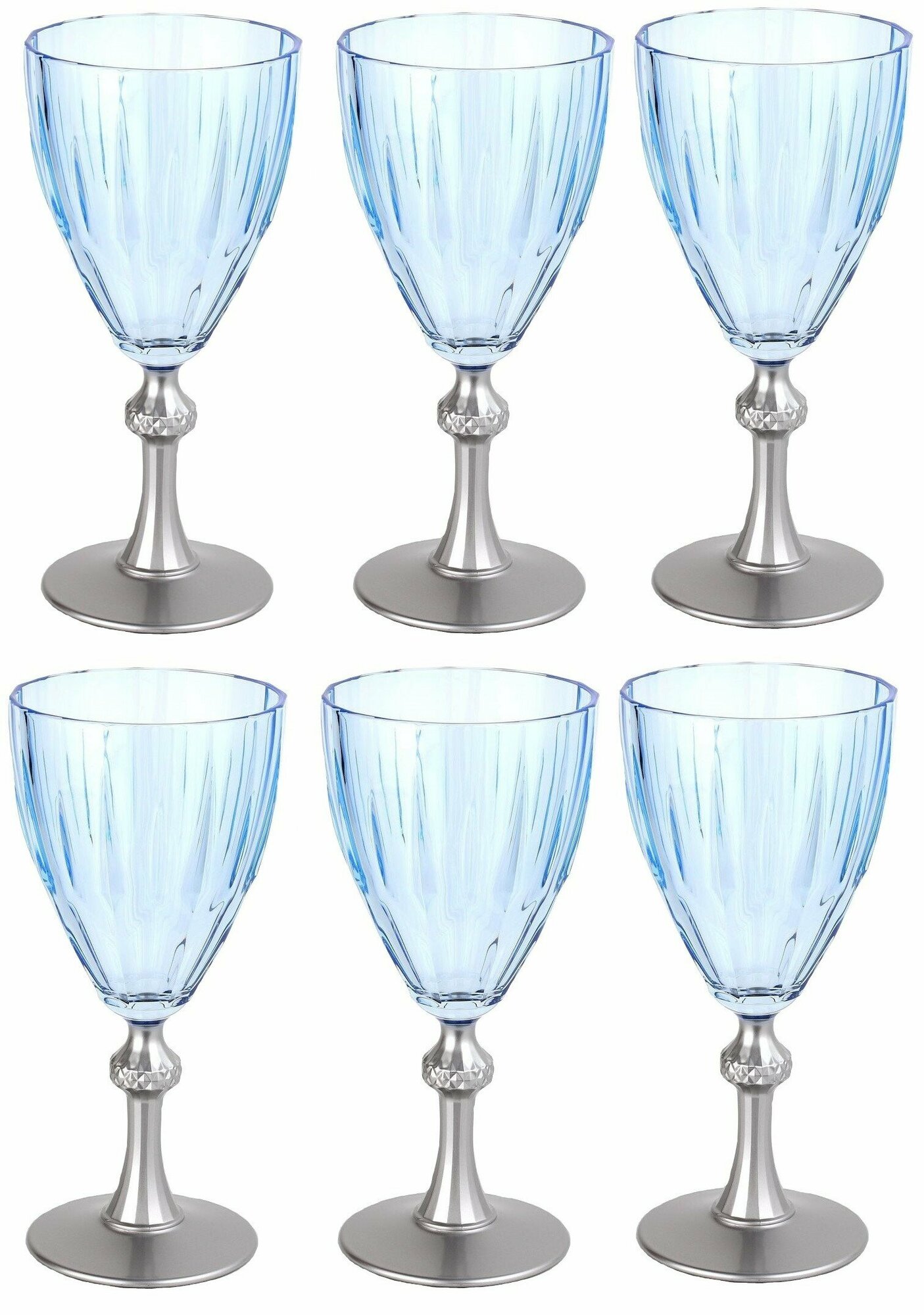 Набор 6шт фужеров 300мл h-18,6см/d-8,8см
