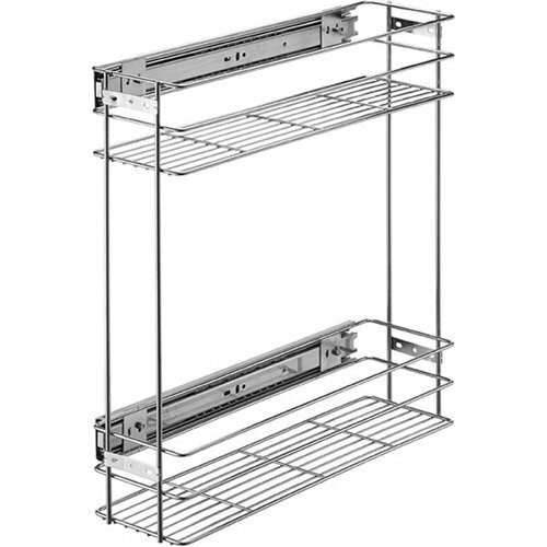 Бутылочница эко Lemax prof 200 мм с боковым креплением, с доводчиком VK-02-200-D