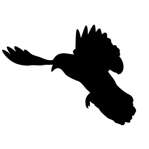 Защита панорамного окна от птиц: наклейки (60 x 42) см - V27 Комплект 50 штук