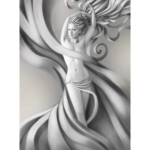 Панно декоративное FLIZETTO Пробуждение богини 2*2,7 м