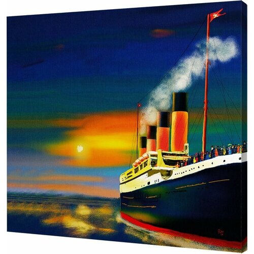 Картина на холсте Титаник, 80х100 см