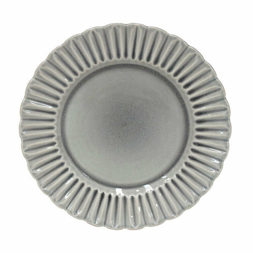 Тарелка обеденная Cristal 27,7 см материал керамика, цвет серый, Costa Nova, Португалия, STP281-00812R