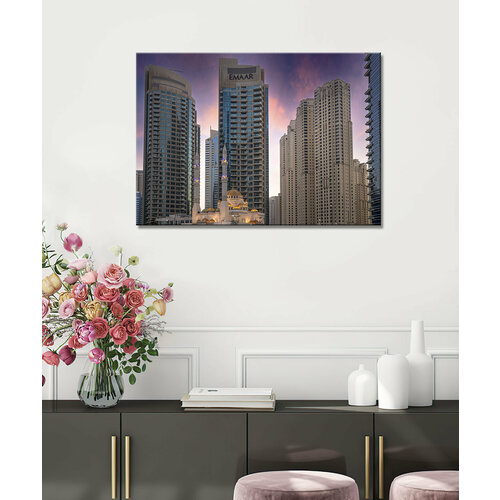 Картина/Картина на холсте для интерьера/Картина на стену/Картина для кухни/ - Дубай (20) 30х40