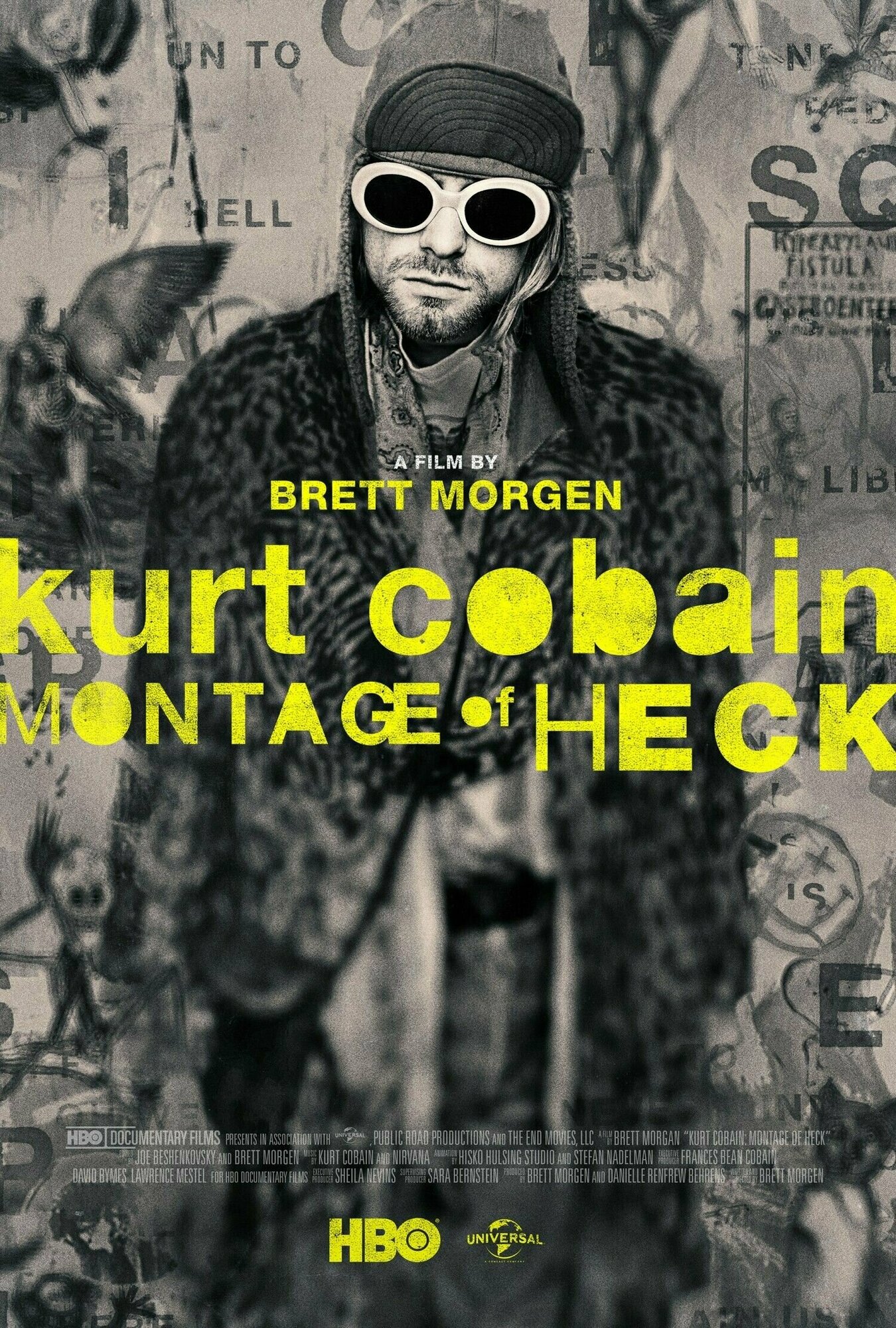 Плакат постер на бумаге Kurt Cobain (Курт Кобейн Nirvana). Размер 21 на 30 см