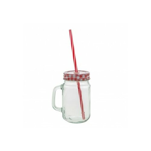 Кружка Ткань красная 0,49 квадратная