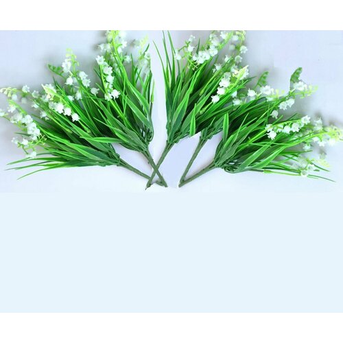 Букет из 5 искусственных Ландыш