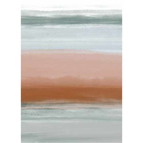 Постер интерьерный Серо-песочные полосы А4 580₽