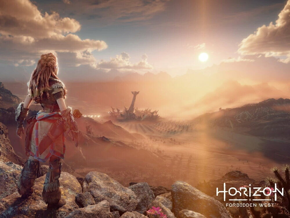 Плакат, постер на бумаге Horizon Zero Dawn-Forbidden West /игровые/игра/компьютерные герои персонажи. Размер 21 х 30 см