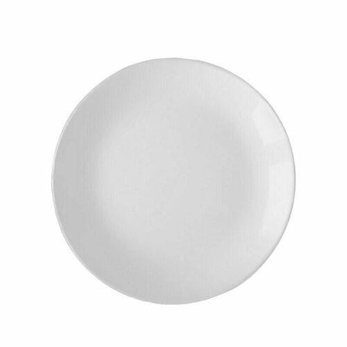 Тарелка десертная 195мм, белая, опаловое стекло Сфера 6шт/уп, 1805882