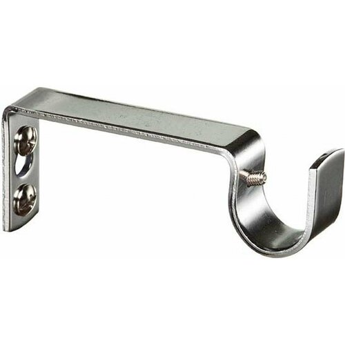 Держатель для карниза 1 ряд Home Access металл хром d20 мм 10 см