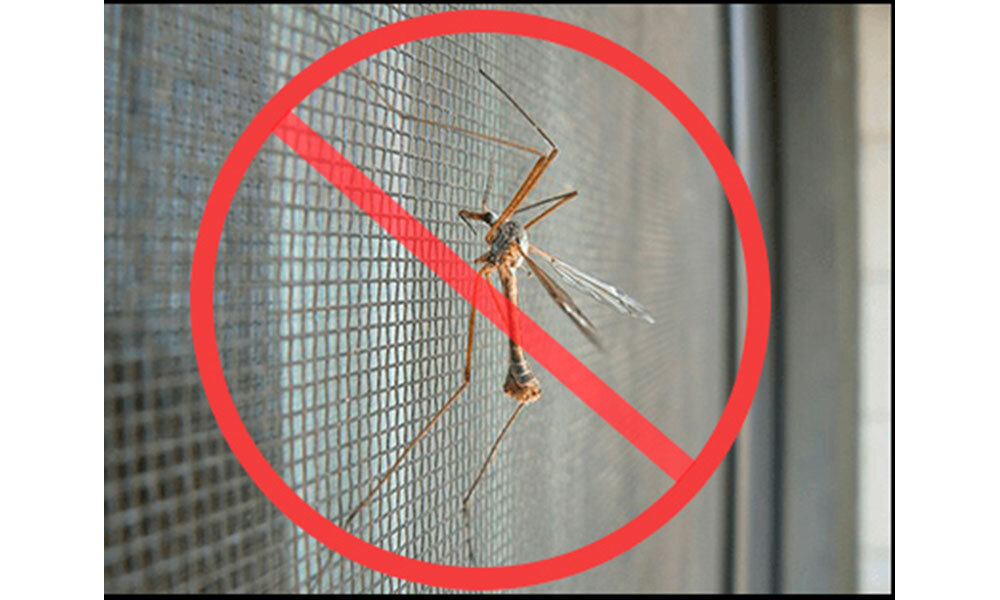 Москитная сетка на пластиковые окна от комаров и насекомых, 1,4м*1,3м