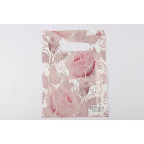 Пакет вырубной Драгоценные розы 19*25/30мкм (100 шт.)
