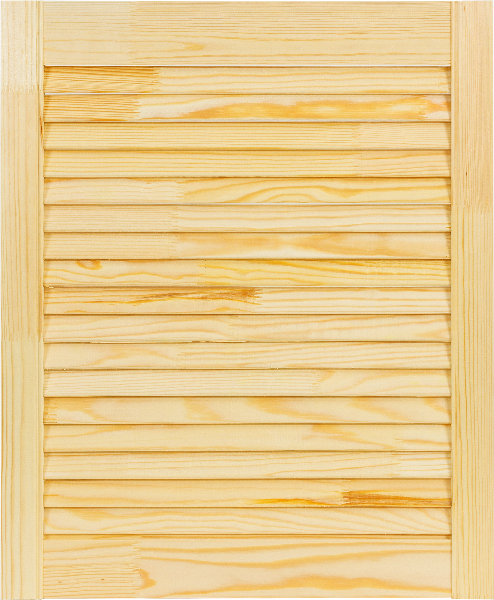 фото Дверка жалюзийная 605x494x20 мм хвоя сорт А