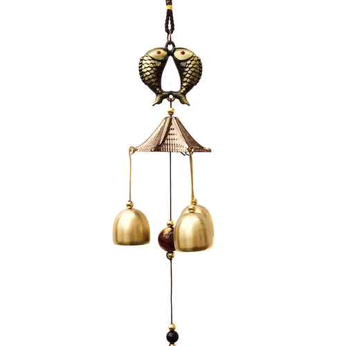 Подвеска Фен-Шуй Музыка ветра Карпы Счастья и Удачи ФМВ-003