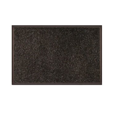 фото Грязезащитный ворсовый ковер «York» в канте коричневый, 40х60см