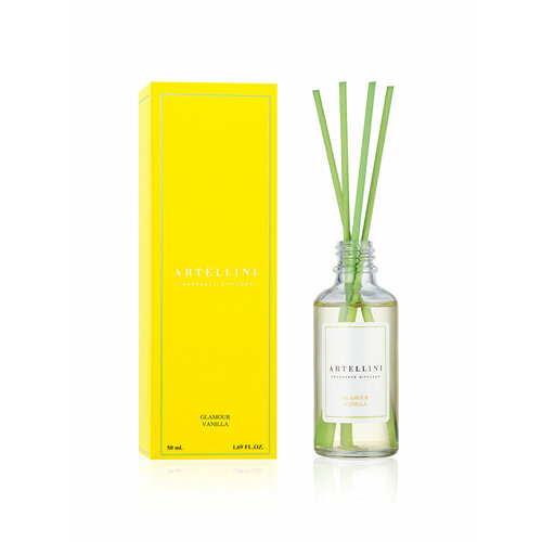 Ароматический диффузор с палочками ARTELLINI GLAMOUR VANILLA Италия 499₽