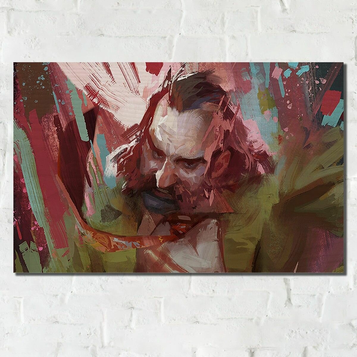 Картина интерьерная на дереве Disco Elysium Гарри, Ким Кицураги, Детектив - 14349