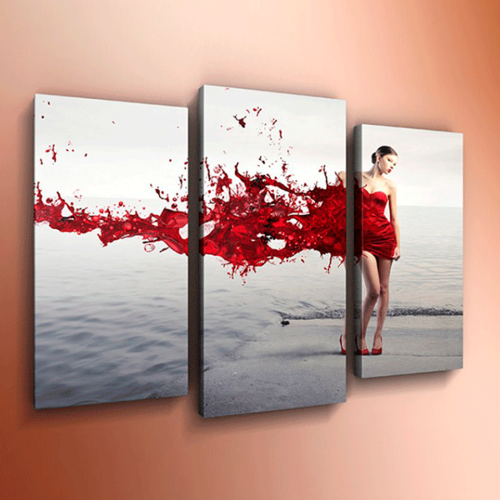 Модульная картина Триптих Амелия 84х60 см 1350₽