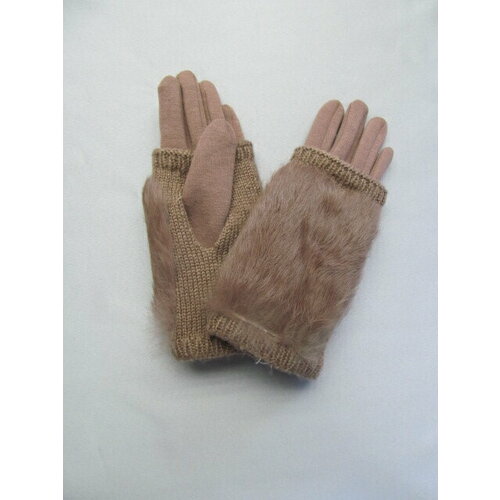 фото Перчатки , размер 8-10 лет, бежевый younhend