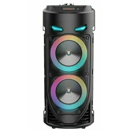 Беспроводная портативная колонка ZQS4239 с Bluetooth 2 динамика микрофон караоке USB AUX 520000₽