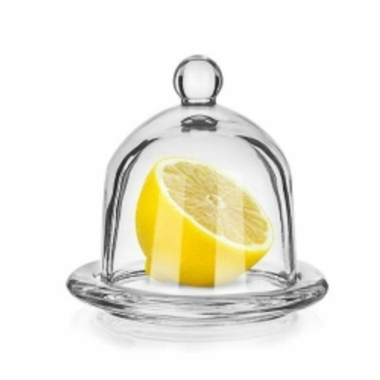 фото Лимонница из тонкого стильного стекла