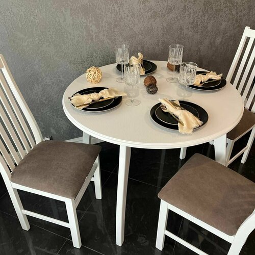 Стол Обеденный Круглый 1000*1000