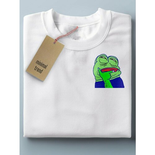 фото Футболка, размер m, белый нет бренда