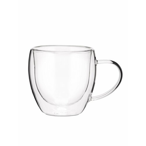Чашка TECO TC-G028 250 мл с двойными стенками из стекла 532₽