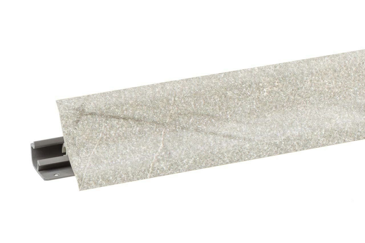 Плинтус для столешницы 120 см +комплект заглушек Цвет -Серый Каспий