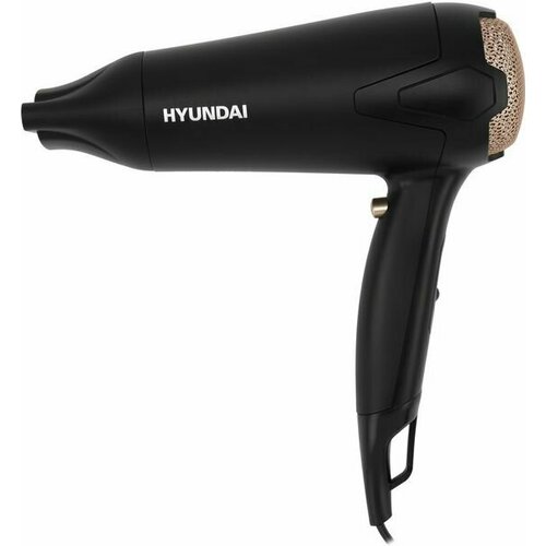 Фен Hyundai H-HDI0755 мощность 2000 Вт цвет черный матовый1618976 340000₽