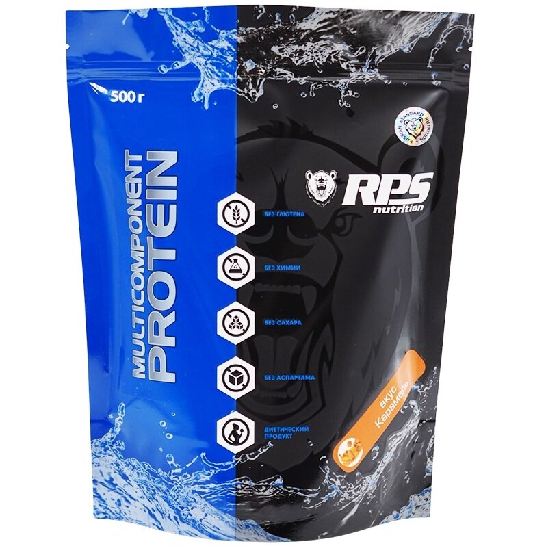 Протеин RPS Nutrition Multicomponent Protein - 500 грамм, карамель