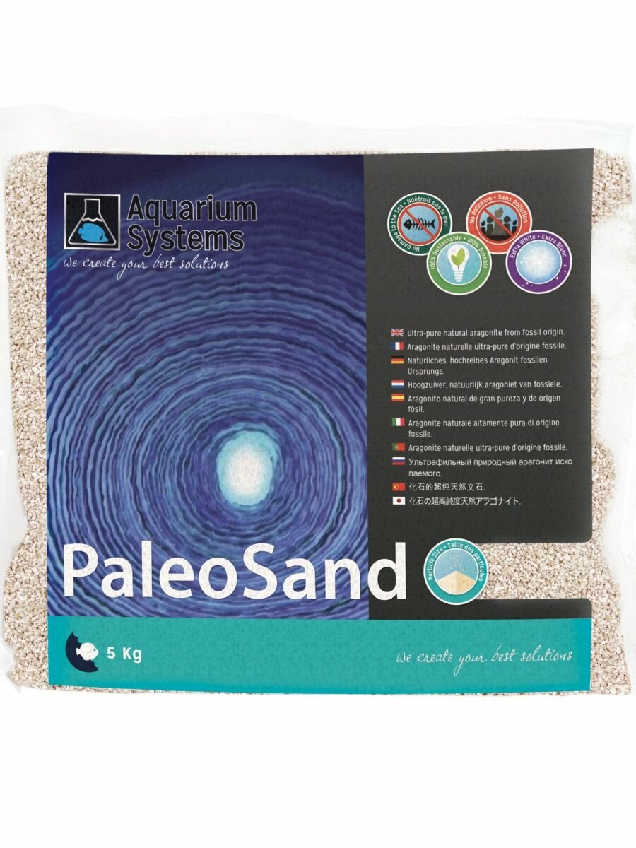 Песок и грунт для аквариума Paleo Sand 5 кг