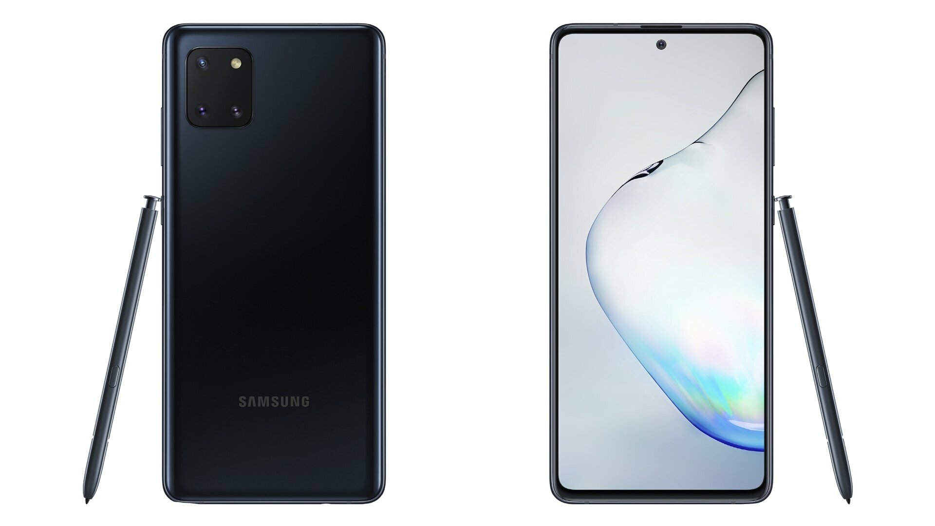 Глянцевая Гидрогелевая пленка на Samsung Galaxy Note 10 Lite/Самсунг Галакси Нот 10 Лайт, 1шт